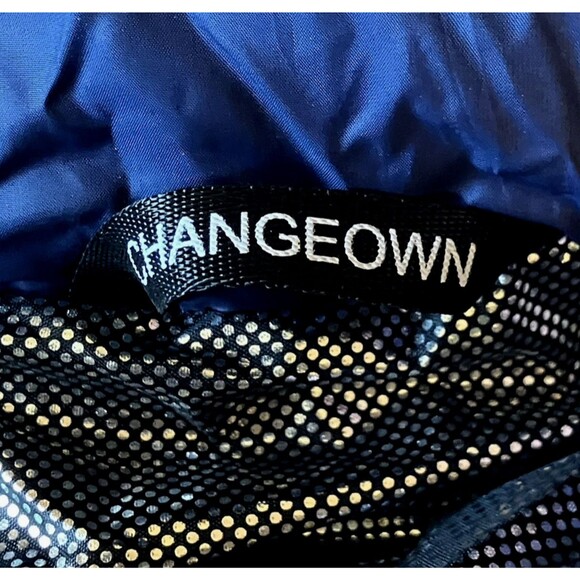 Heated Puffer Vest Changeown Sleeveless Blue USB Zip Mens XS S Snowboard Ski - Picture 5 of 16